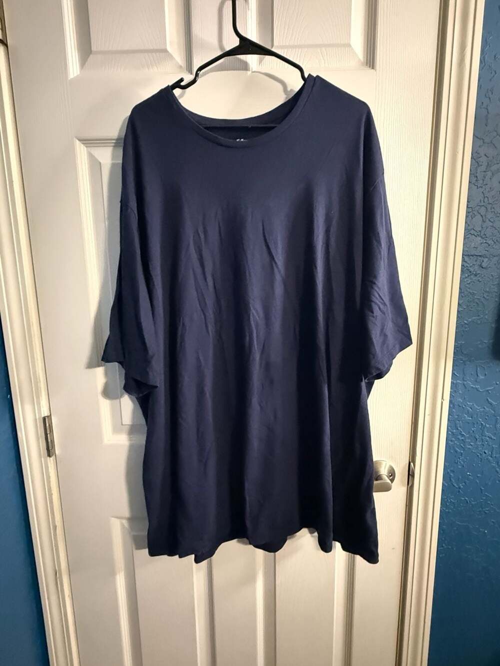 Goodfellow & Co Lyndale Tee Navy Blue 5XL Tall Cotton Blend T-Shirt